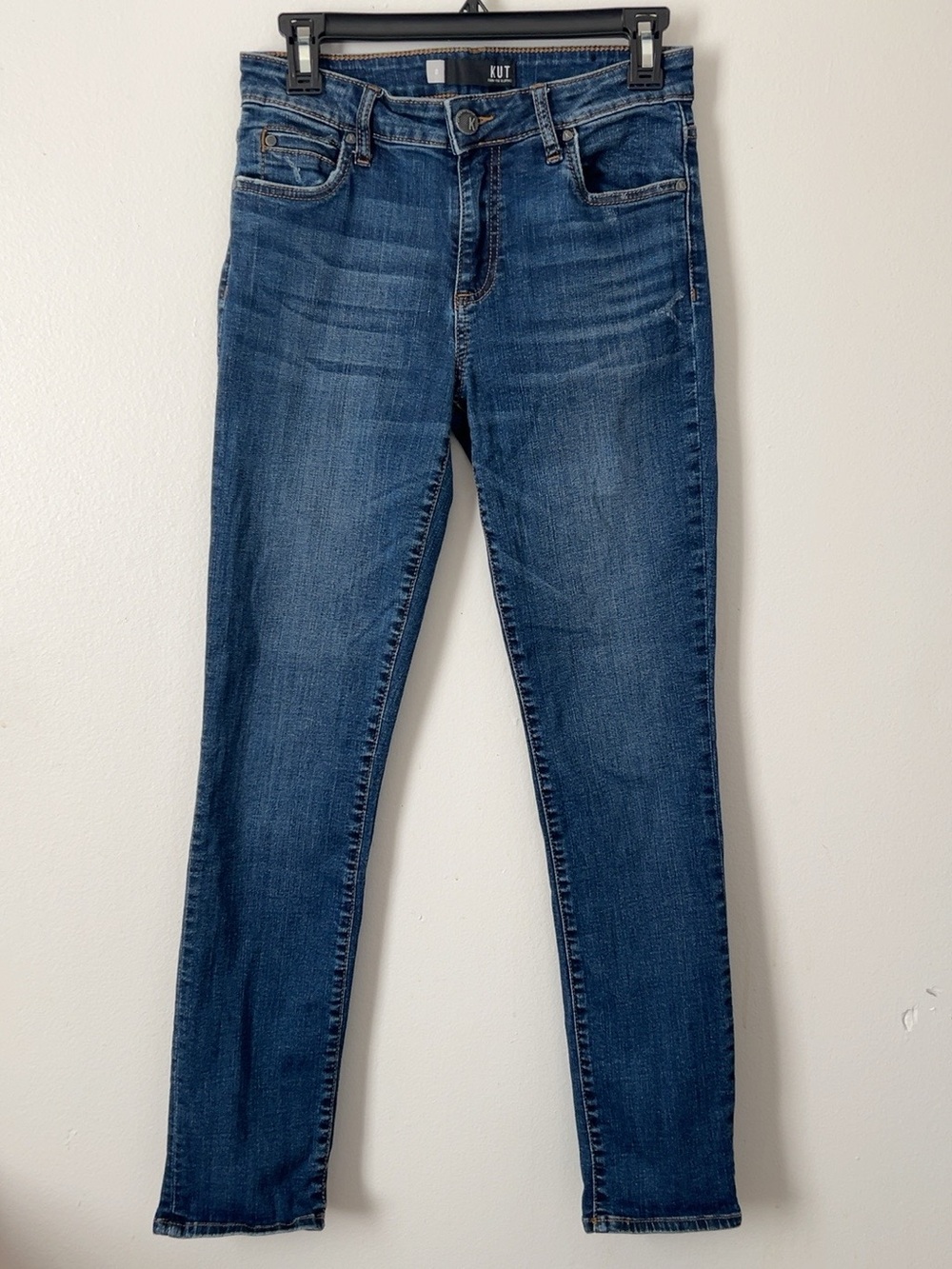 Kut From the Kloth Catherine Boyfriend Jeans Medium Wash Size 0